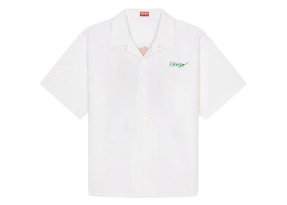 KENZO POPPY by Nigo Hawaiian Shirt White