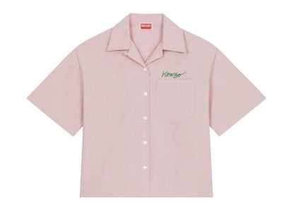 KENZO POPPY by Nigo Women's Hawaiian Pocket Shirt Rose