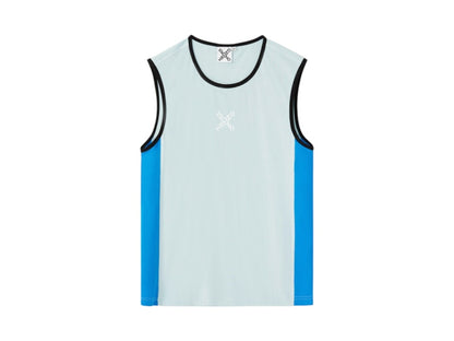 KENZO Sport Vest Sleeveless Tank Top Pale Grey