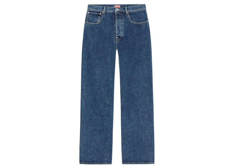 KENZO x Nigo Boke Flower Crest Jeans Blue