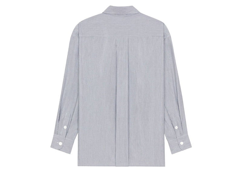 KENZO x Nigo Boke Flower Crest On Pocket Oversized Shirt Midnight Blue