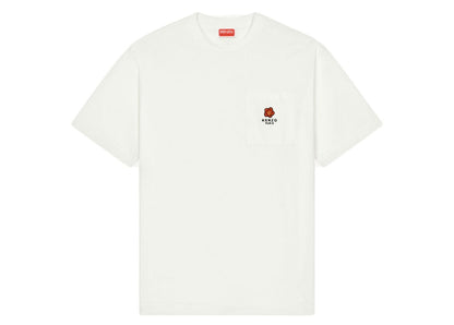 KENZO x Nigo Boke Flower Crest On Pocket T-Shirt Off White
