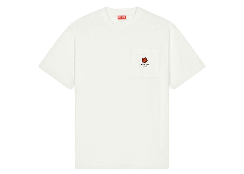 KENZO x Nigo Boke Flower Crest On Pocket T-Shirt Off White