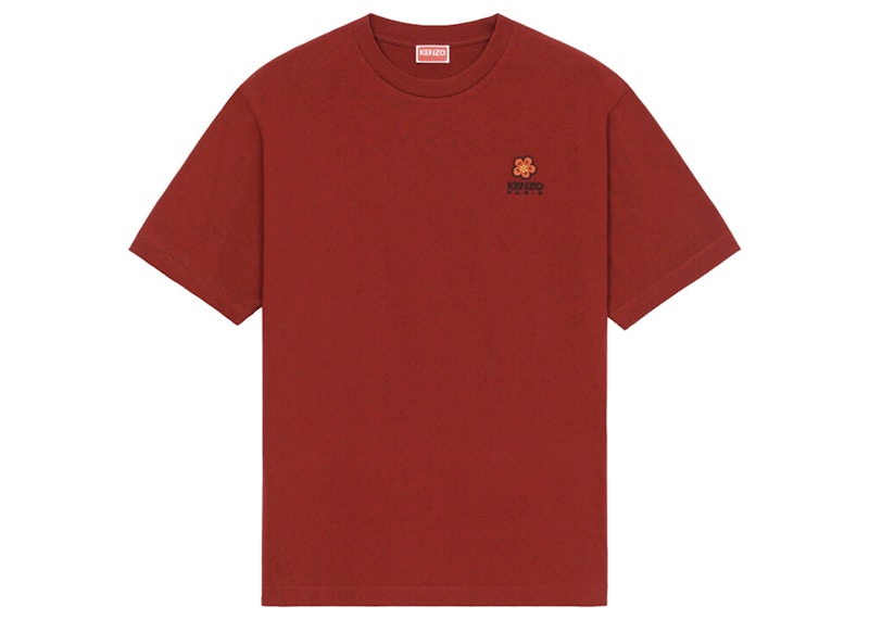 KENZO x Nigo Boke Flower Crest T-Shirt Bordeaux