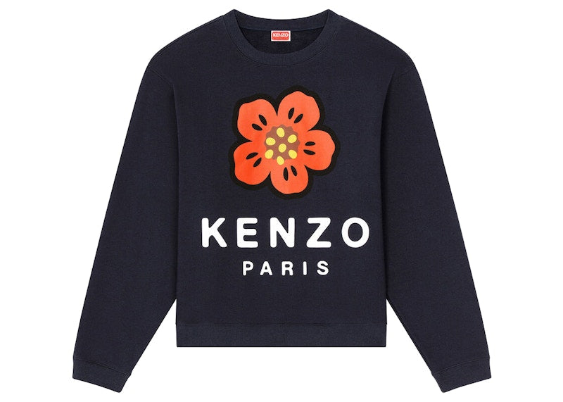 KENZO x Nigo Boke Flower Crewneck Sweatshirt Midnight Blue