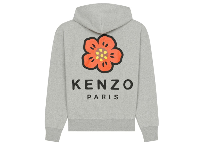 KENZO x Nigo Boke Flower Oversized Hoodie Pearl Grey