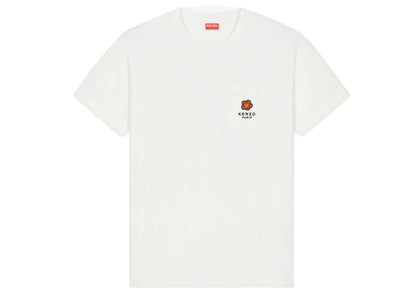KENZO x Nigo Boke Flower Women's Crest On Pocket T-Shirt Off White
