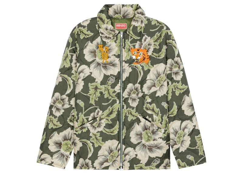 KENZO x Nigo Camo Padded Jacket Dark Khaki