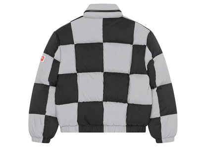 KENZO x Nigo Check Boxy Oadded Coat Black Grey