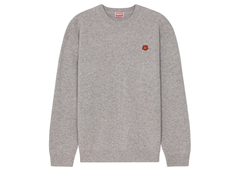 KENZO x Nigo Paris Merino Wool Jumper Misty Grey
