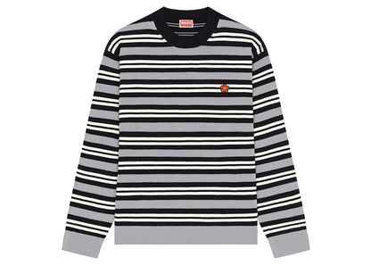 KENZO x Nigo Striped Jumper Misty Grey