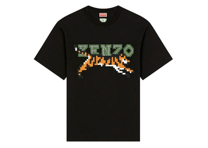 KENZO x Nigo Tiger Pixel Oversized T-Shirt Black