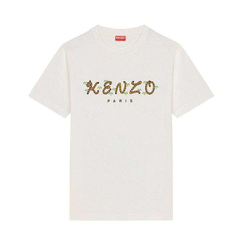 KENZO x Nigo Tiger Tail Relaxed Women's T-Shirt Off White