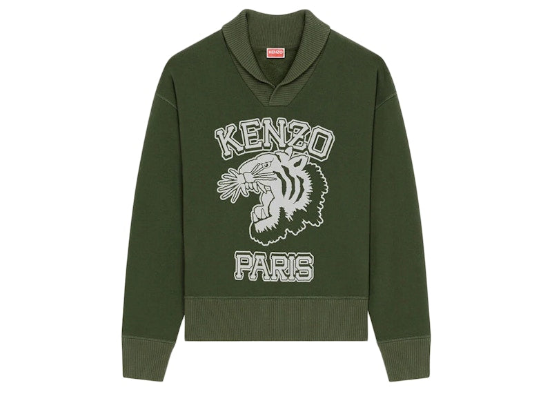 KENZO x Nigo Varsity Sweatshirt Dark Khaki