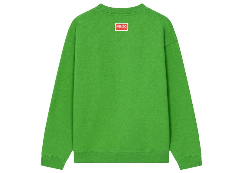 KENZO x Nigo Womens Boke Flower Crewneck Sweatshirt Grass Green