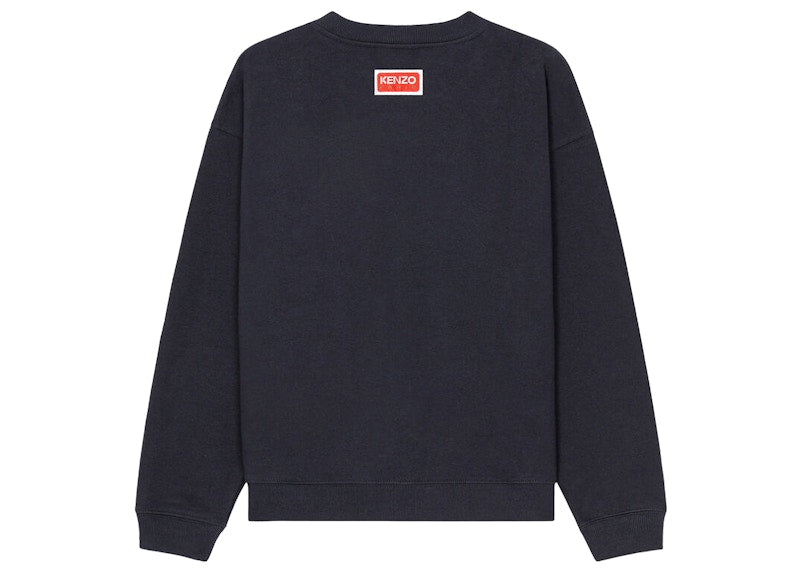 KENZO x Nigo Womens Boke Flower Crewneck Sweatshirt Midnight Blue