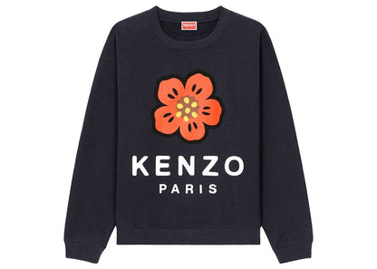 KENZO x Nigo Womens Boke Flower Crewneck Sweatshirt Midnight Blue