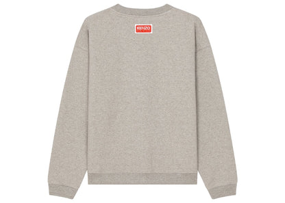 KENZO x Nigo Womens Boke Flower Crewneck Sweatshirt Pearl Grey