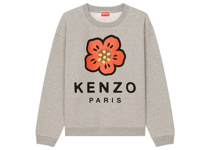 KENZO x Nigo Womens Boke Flower Crewneck Sweatshirt Pearl Grey