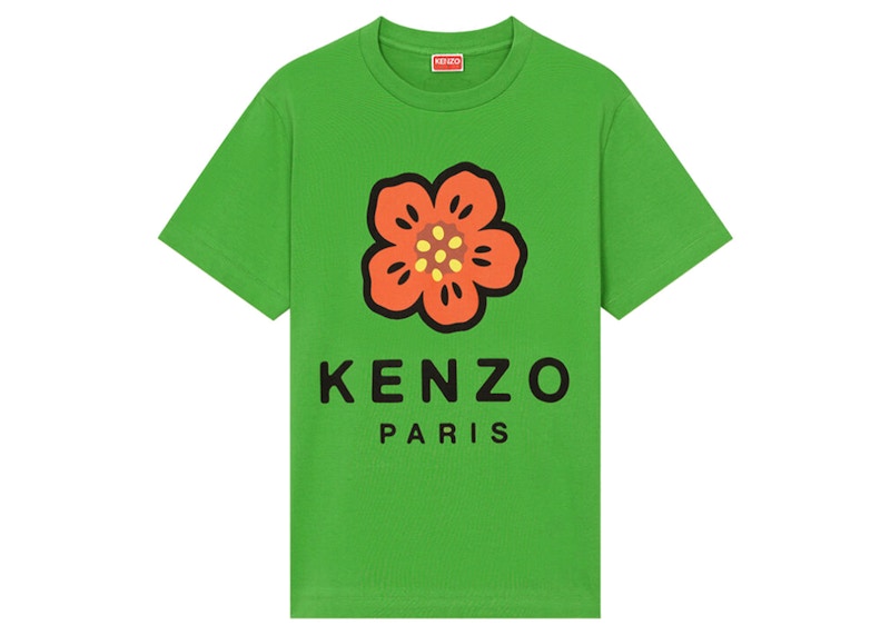 KENZO x Nigo Womens Boke Flower Loose T-Shirt Grass Green