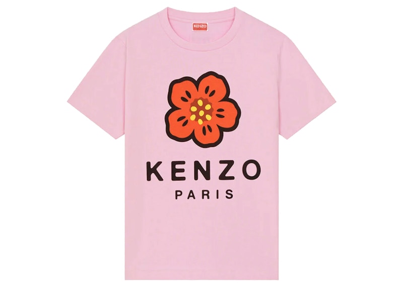 KENZO x Nigo Womens Boke Flower Loose T-Shirt Rose