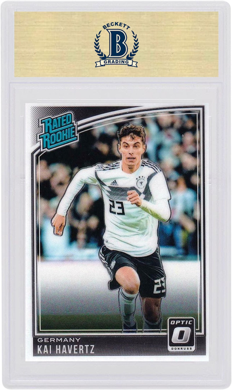 Kai Havertz 2018 Donruss Soccer Rated Rookie Optic #191 (PSA or BGS Graded)