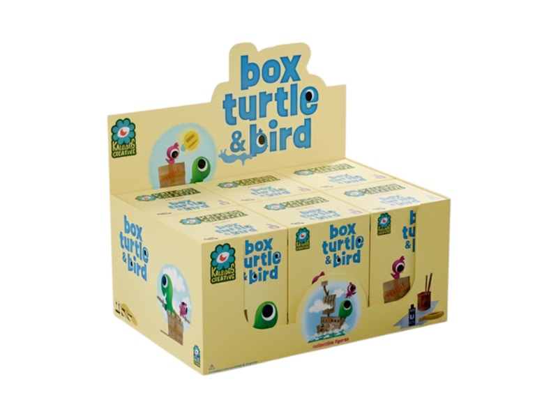 Kaleidos Creative Box Turtle & Bird Sealed Case (6 Blind Boxes)