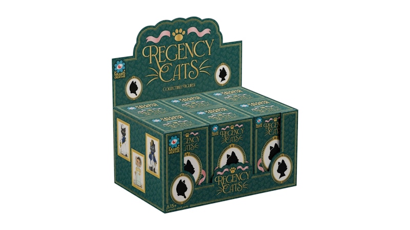 Kaleidos Creative Regency Cats Sealed Case (6 Blind Boxes)