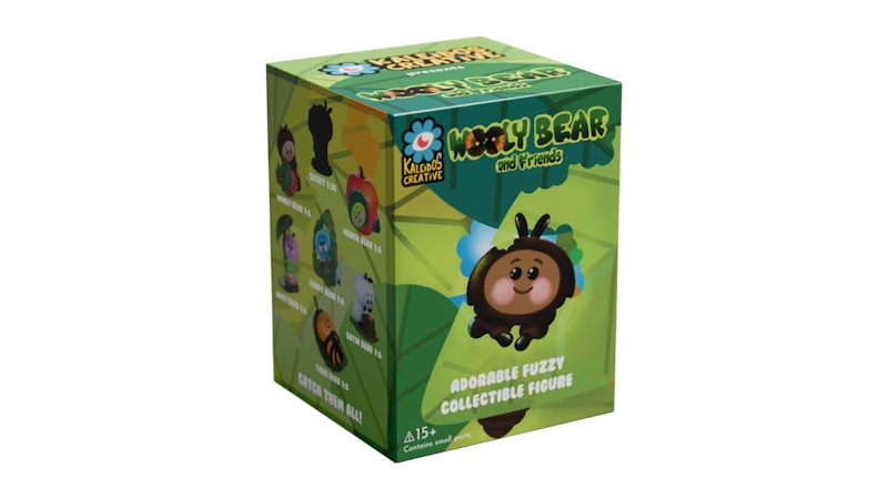 Kaleidos Creative Wooly Bear and Friends Vinyl Single Blind Box