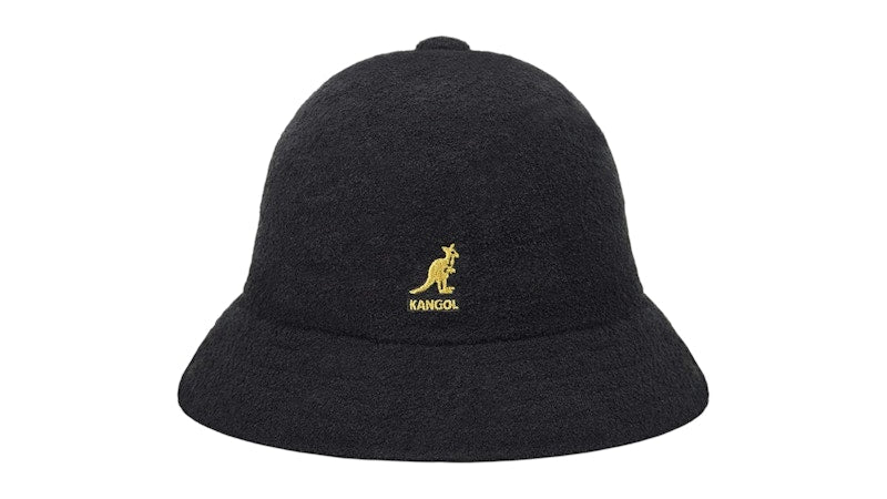 Kangol Bucket Bermuda Hat Black/Gold