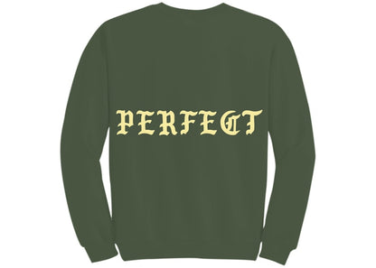 Kanye West Amsterdam Pablo Pop-Up Perfect Crewneck Military Green
