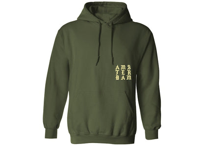 Kanye West Amsterdam Pablo Pop-Up True And Legendary Hoodie Military Green