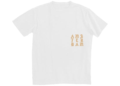 Kanye West Amsterdam Pablo Pop-Up Ultralight Beam T-shirt White