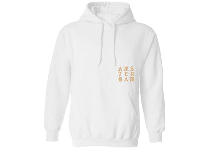 Kanye West Amsterdam Pablo Pop-Up Woke Up And Felt The Vibe Hoodie White