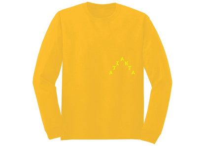 Kanye West Atlanta Pablo Pop-Up We Young And We Alive L/S Tee Gold