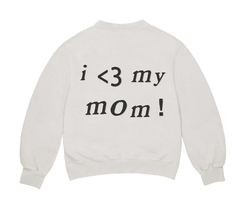 Kanye West Beautiful Mother's Day Crewneck Bone
