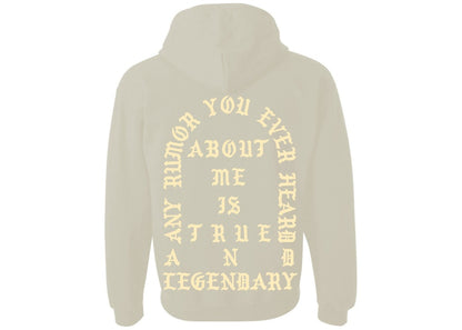 Kanye West Berlin Pablo Pop-Up True And Legendary Hoodie Sand