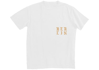 Kanye West Berlin Pablo Pop-Up Ultralight Beam T-shirt White