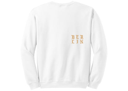 Kanye West Berlin Pablo Pop-Up Who Your Real Friends Crewneck White