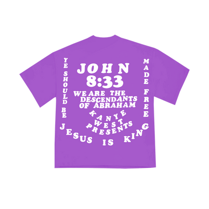 Kanye West CPFM for JIK II T-shirt Purple