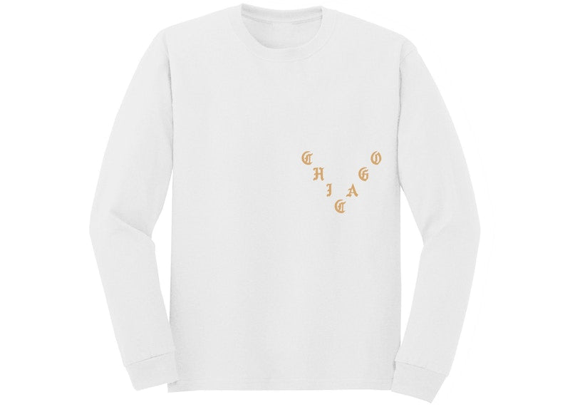 Kanye West Chicago Pablo Pop-Up Kanye Loves Kanye L/S T-shirt White