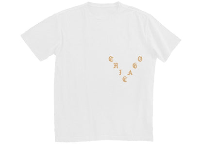 Kanye West Chicago Pablo Pop-Up Ultralight Beam T-shirt White