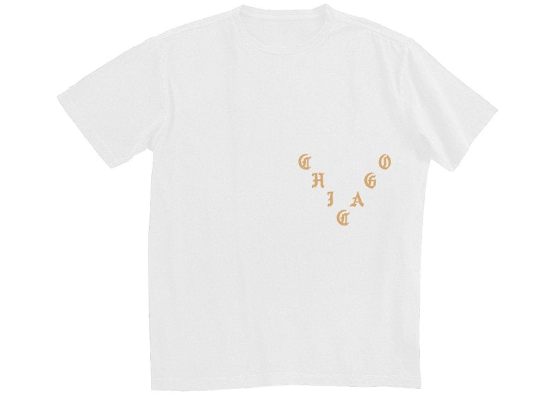 Kanye West Chicago Pablo Pop-Up Ultralight Beam T-shirt White
