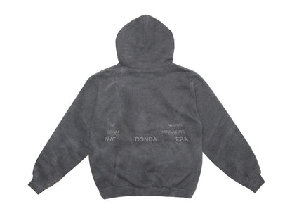 Kanye West DONDA Doves Slam Hoodie Washed Black