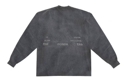 Kanye West DONDA Doves Slam L/S T-shirt Washed Black