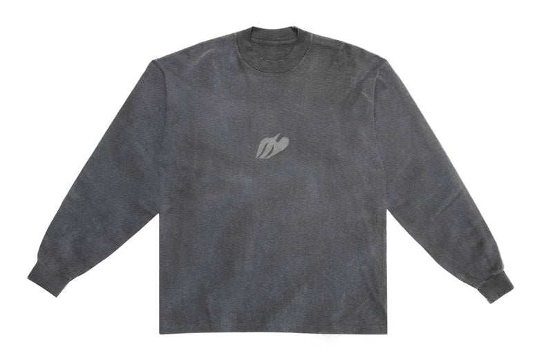 Kanye West DONDA Doves Slam L/S T-shirt Washed Black