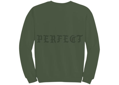 Kanye West Dallas Pablo Pop-Up Perfect Crewneck Military Green