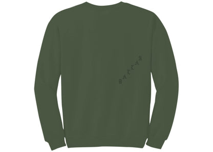 Kanye West Dallas Pablo Pop-Up Perfect Crewneck Military Green