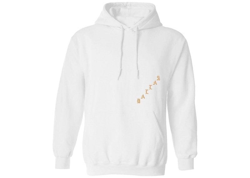 Kanye West Dallas Pablo Pop-Up Woke Up And Felt The Vibe Hoodie White