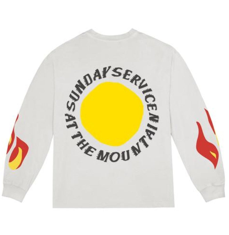 Kanye West Holy Spirit Long Sleeve Tee Bone